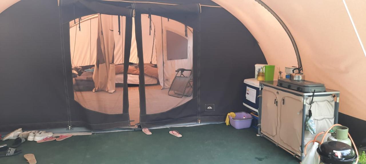 De Waard tent plus evt. bagagewagen