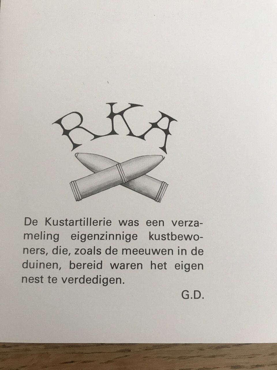 Pocket Herinneringen aan de Zeeuwse kustartillerie. Gratis afhalen.