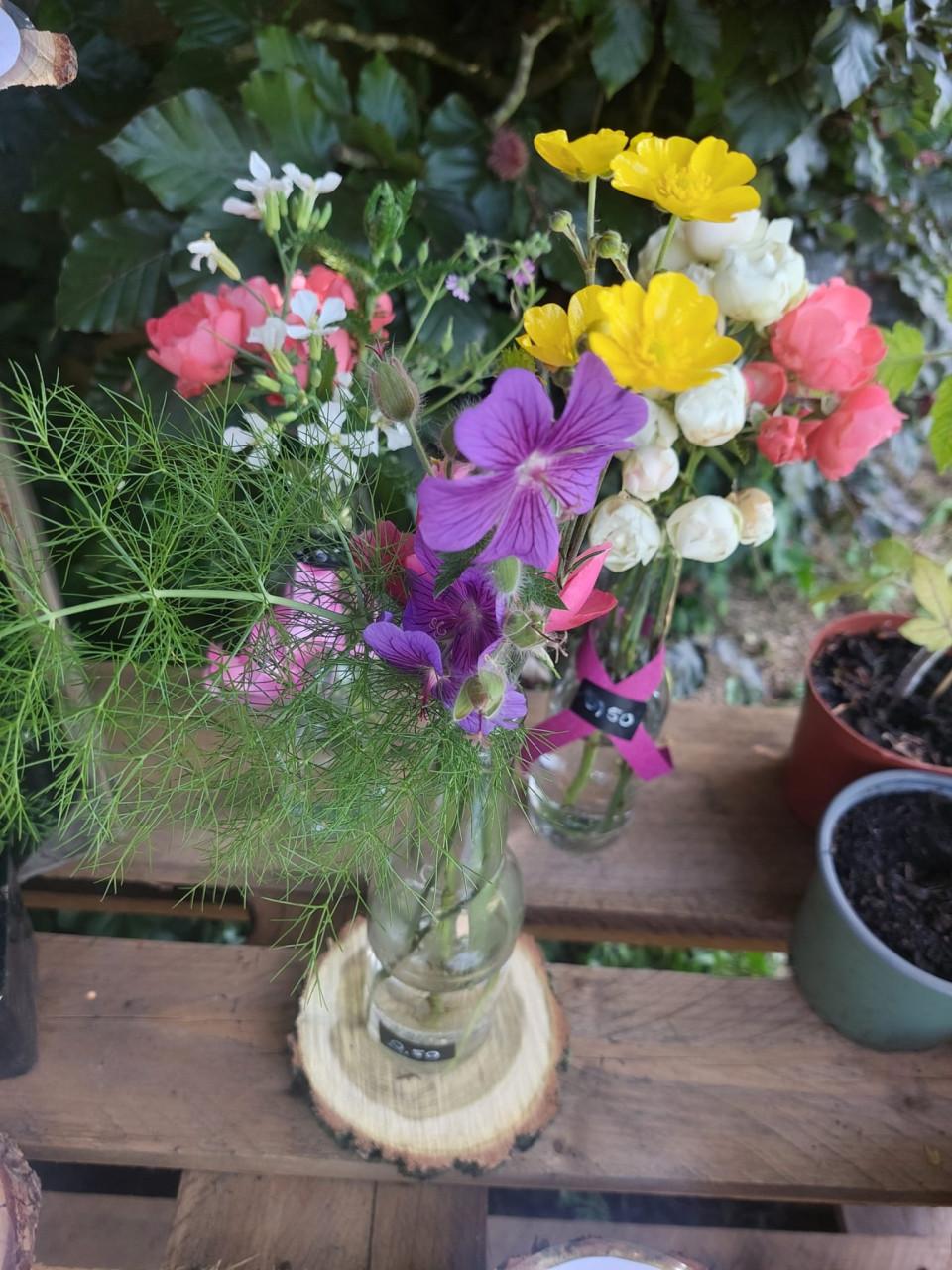 💐 Verse plukboeketjes te koop