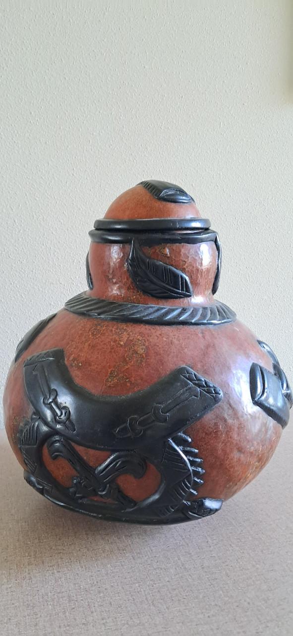 Afrikaanse kunst, kallabas. Decoratie.