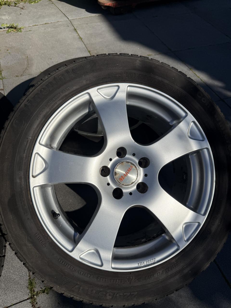 Mercedes Vito velgen met winterbanden