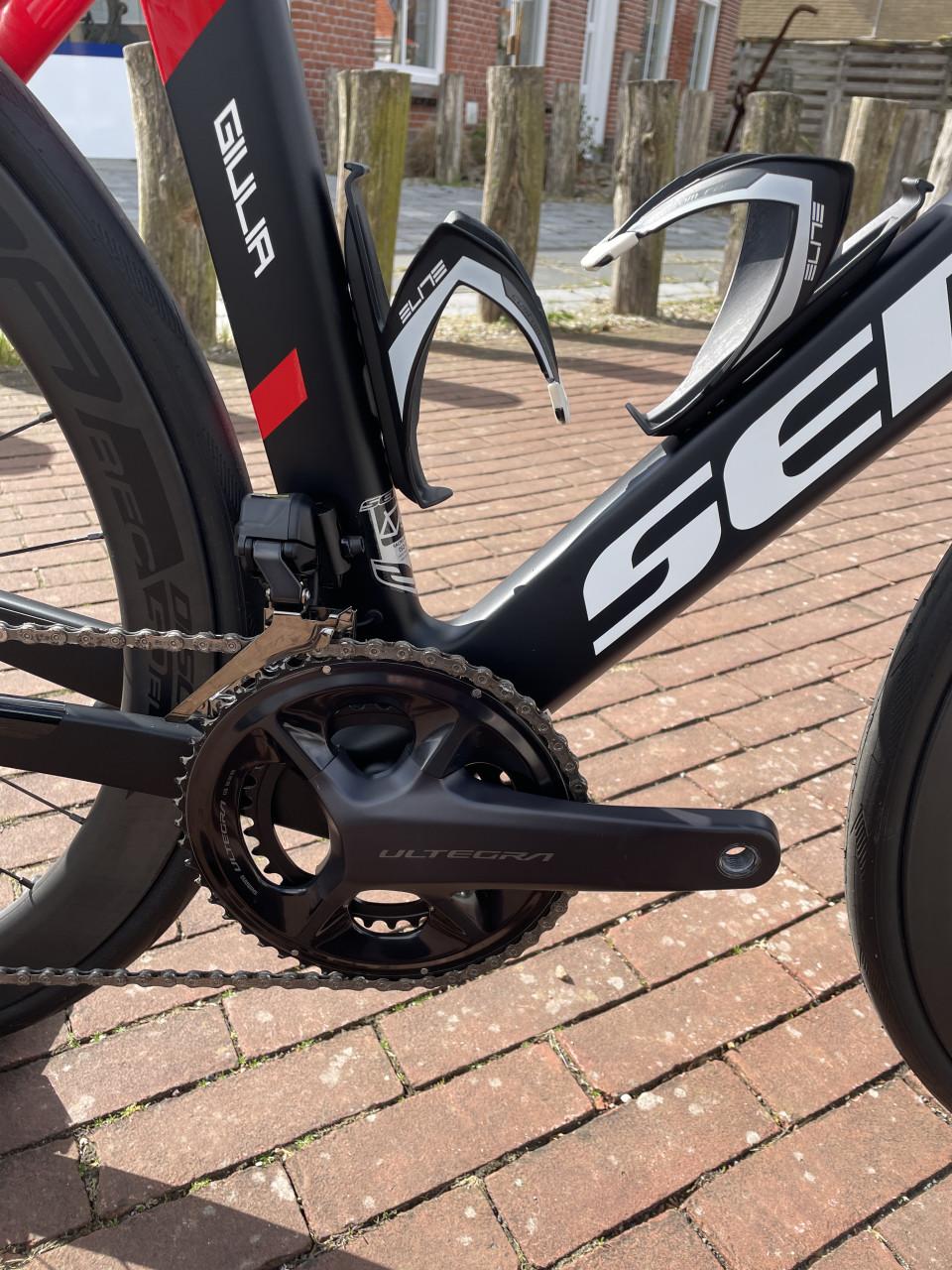 Sensa Giulia Evo Carbon Ultegra DI2 Racefiets zo goed als nieuw !!