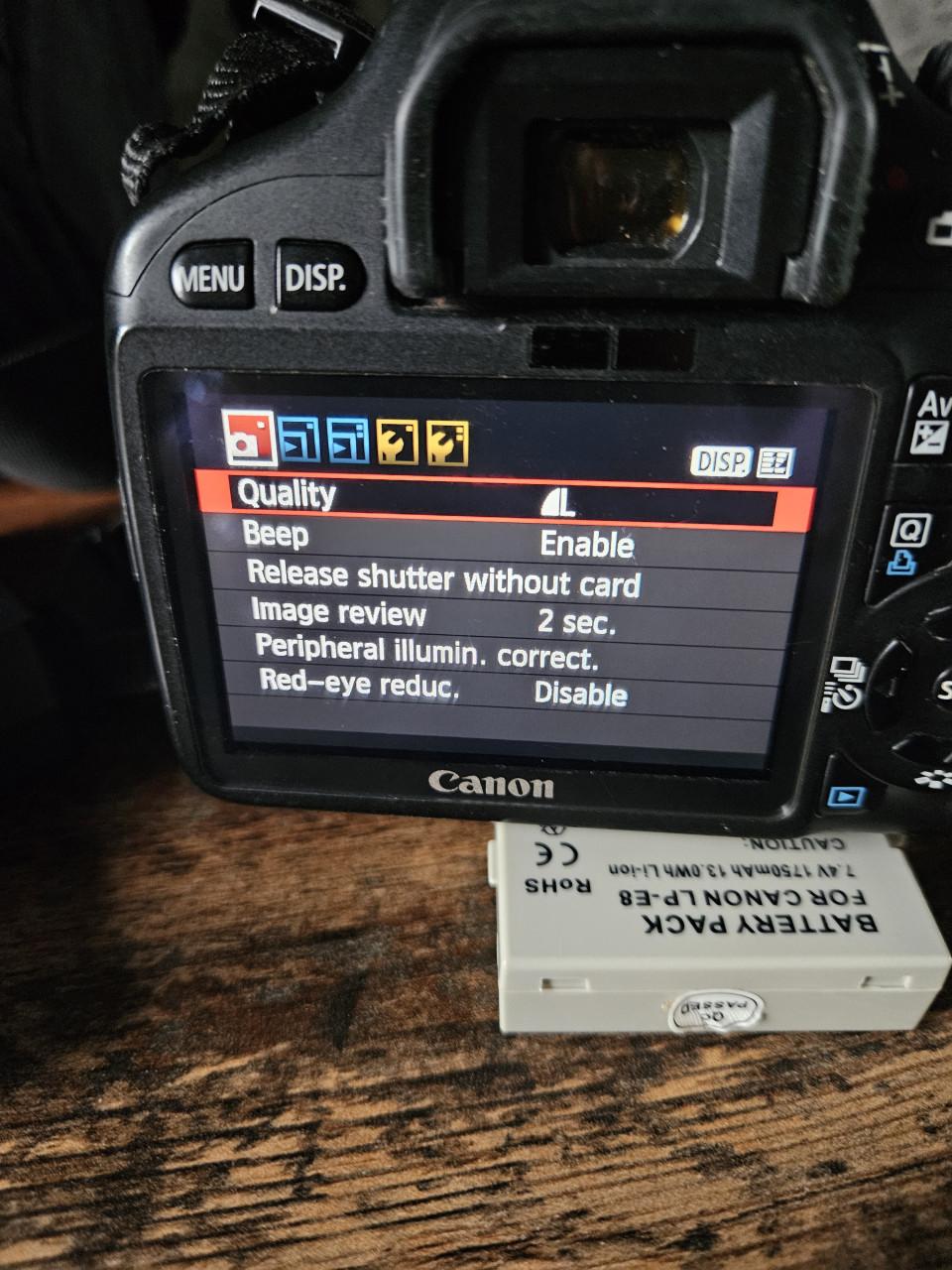 Zgan Canon EOS Rebel T2i (550D) DSLR Camera met 18-55mm lens