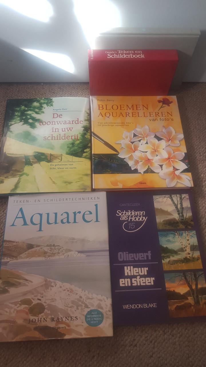 Teken en schilderboeken