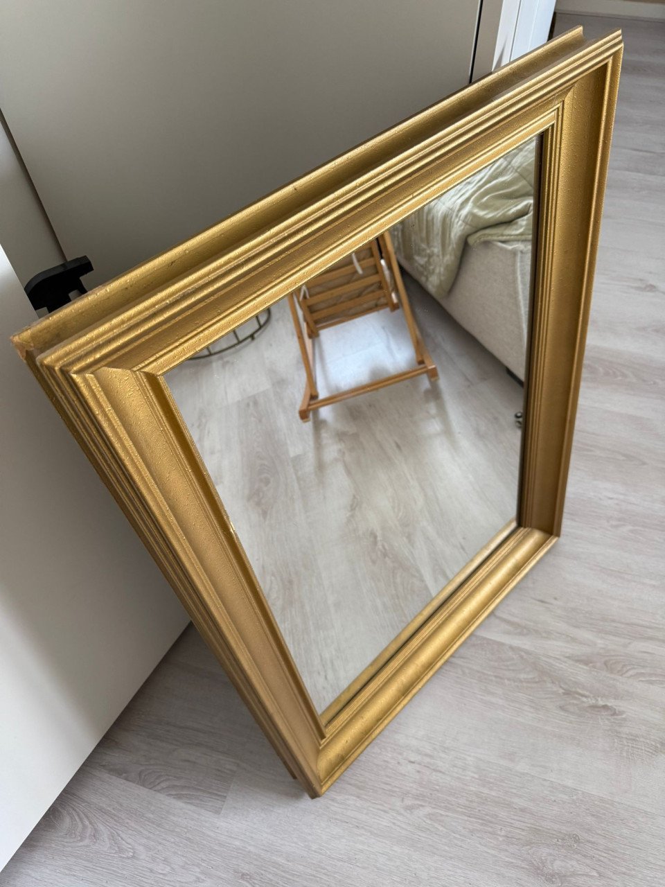 Gouden spiegel vintage