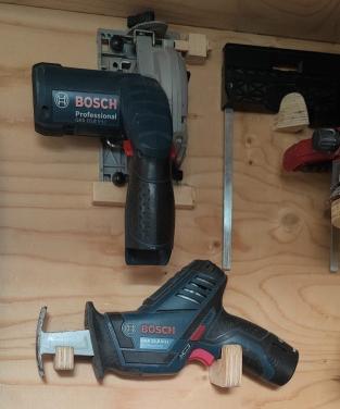 Bosch Prof set: cirkelzaag + recipro, 3x accu (6Ah), L-BOXX