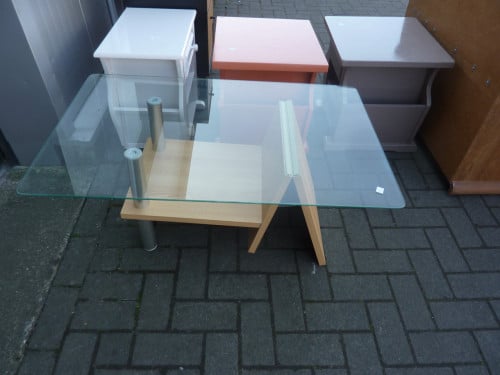 Salontafel glas