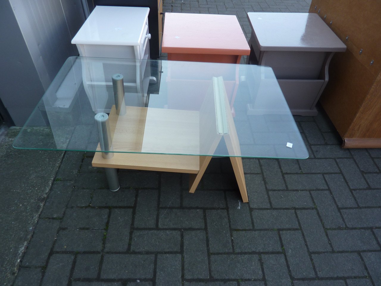 Salontafel glas