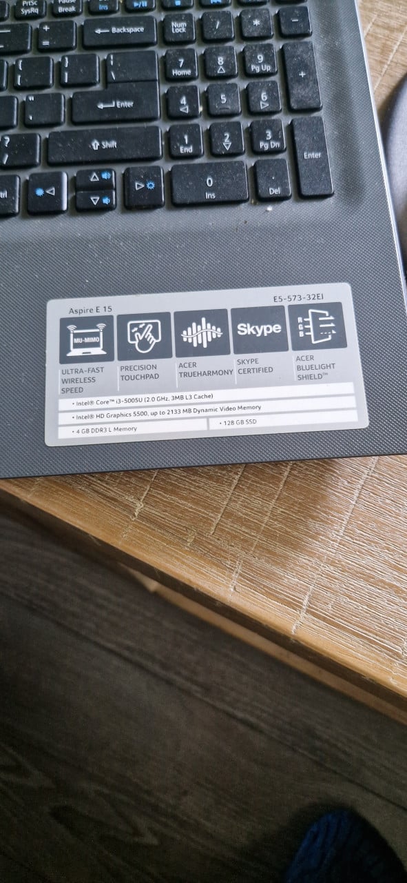 Acer laptop