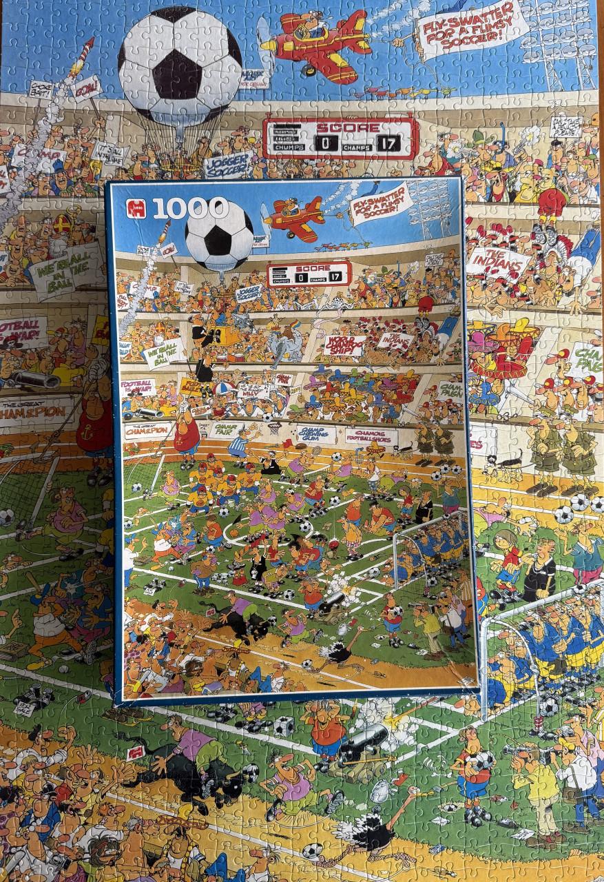 Jan van Haasteren - Totaalvoetbal 1966 (zeldzame puzzel!