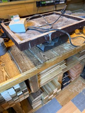 Trilplaat voor kleine projecten hobby gieters