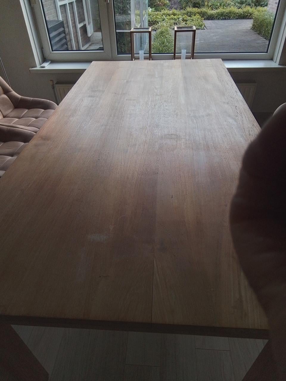 Teak eettafel