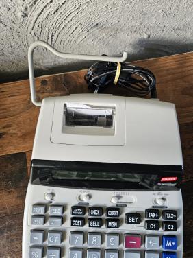 Zgan Staples 12-cijferige printende rekenmachine.werkende staat