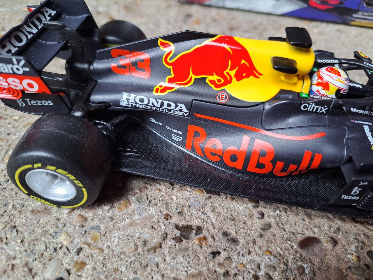 Modelauto, max Verstappen 2021 Jumbo