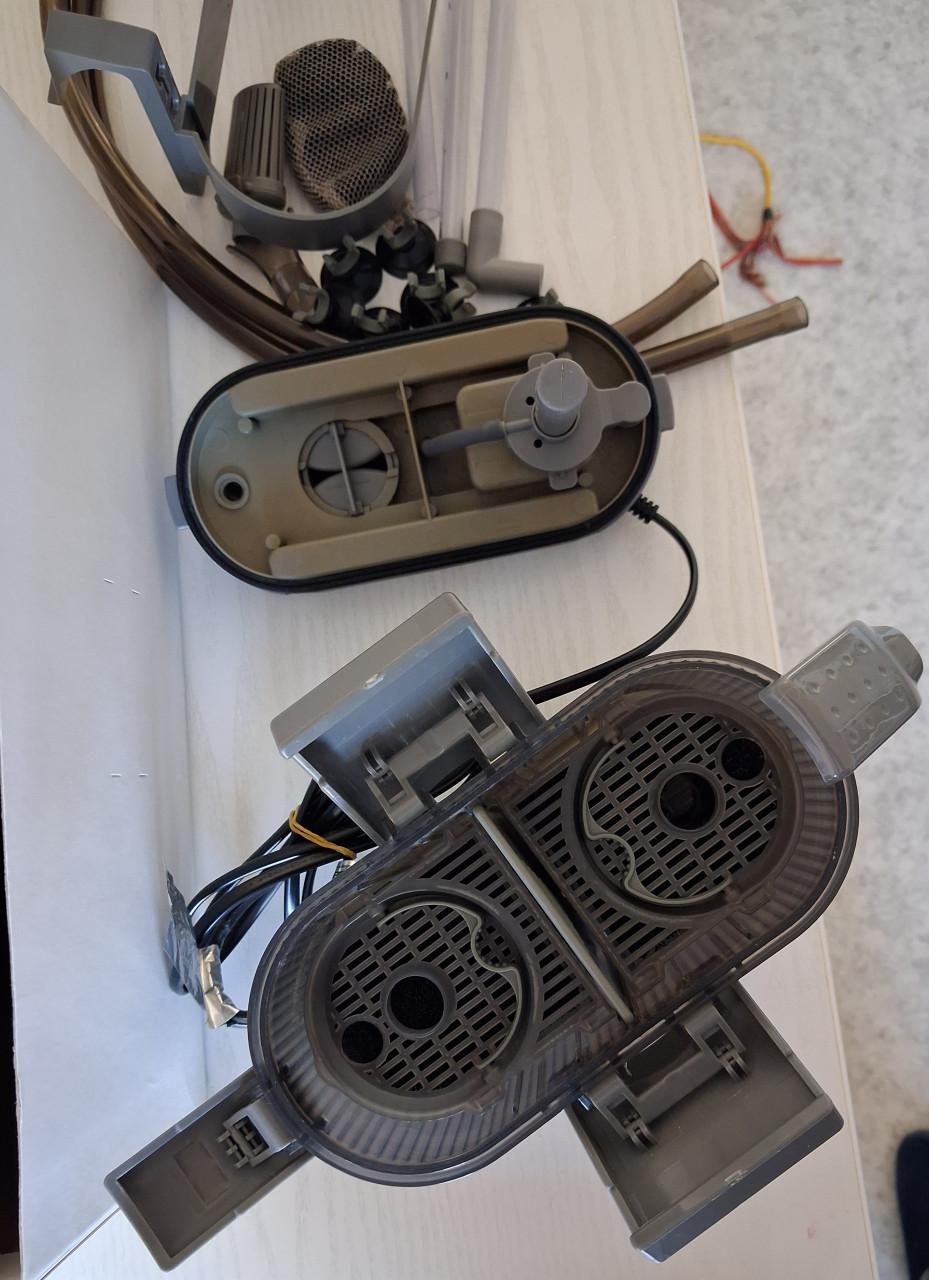 Sterke filter voor aquarium