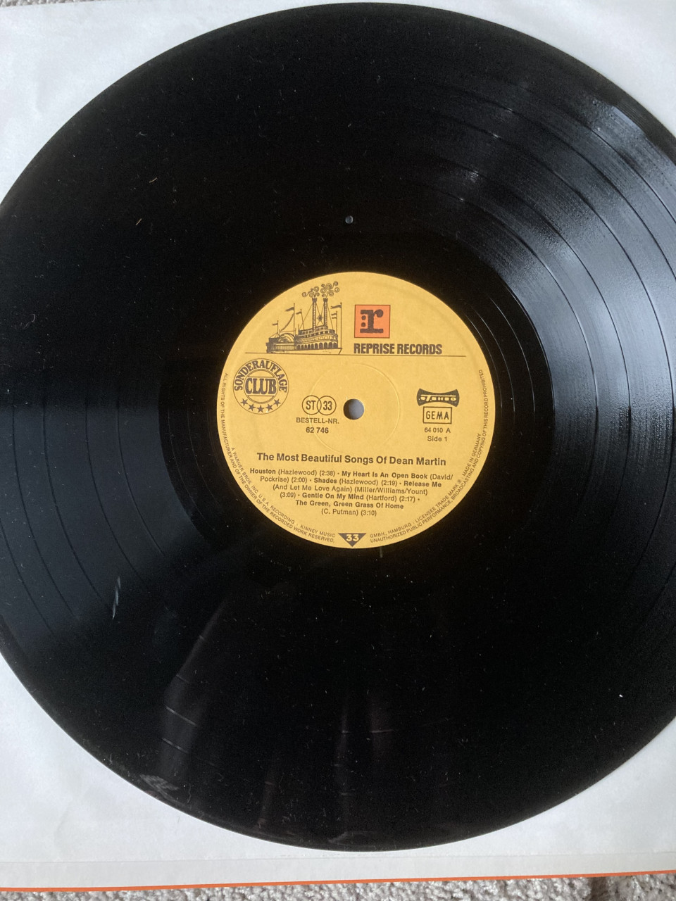 LP Dean Martin The most beautiful songs of Dean Martin