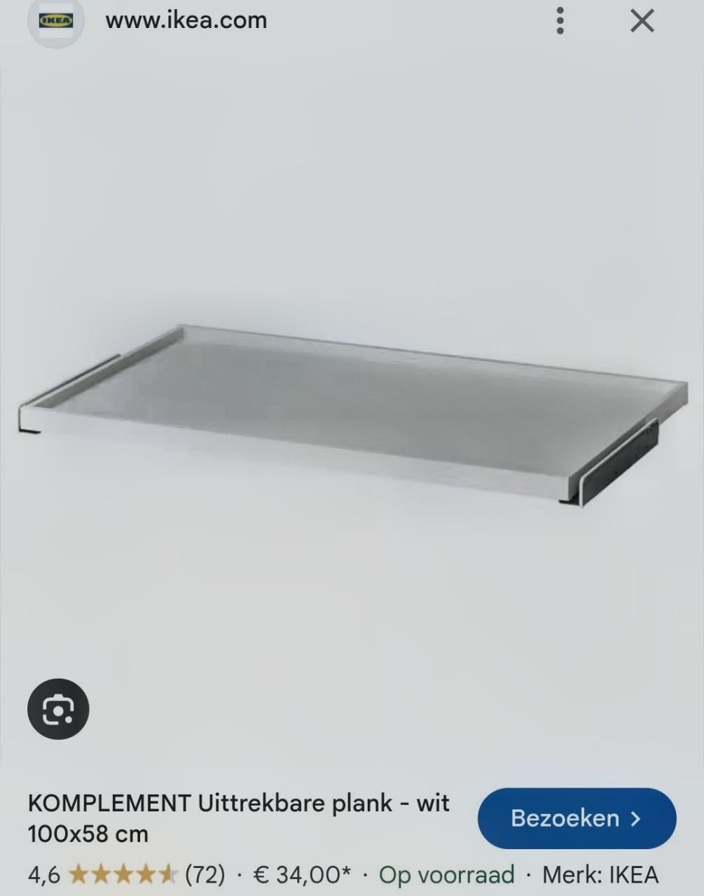 Paxkast ikea 2x