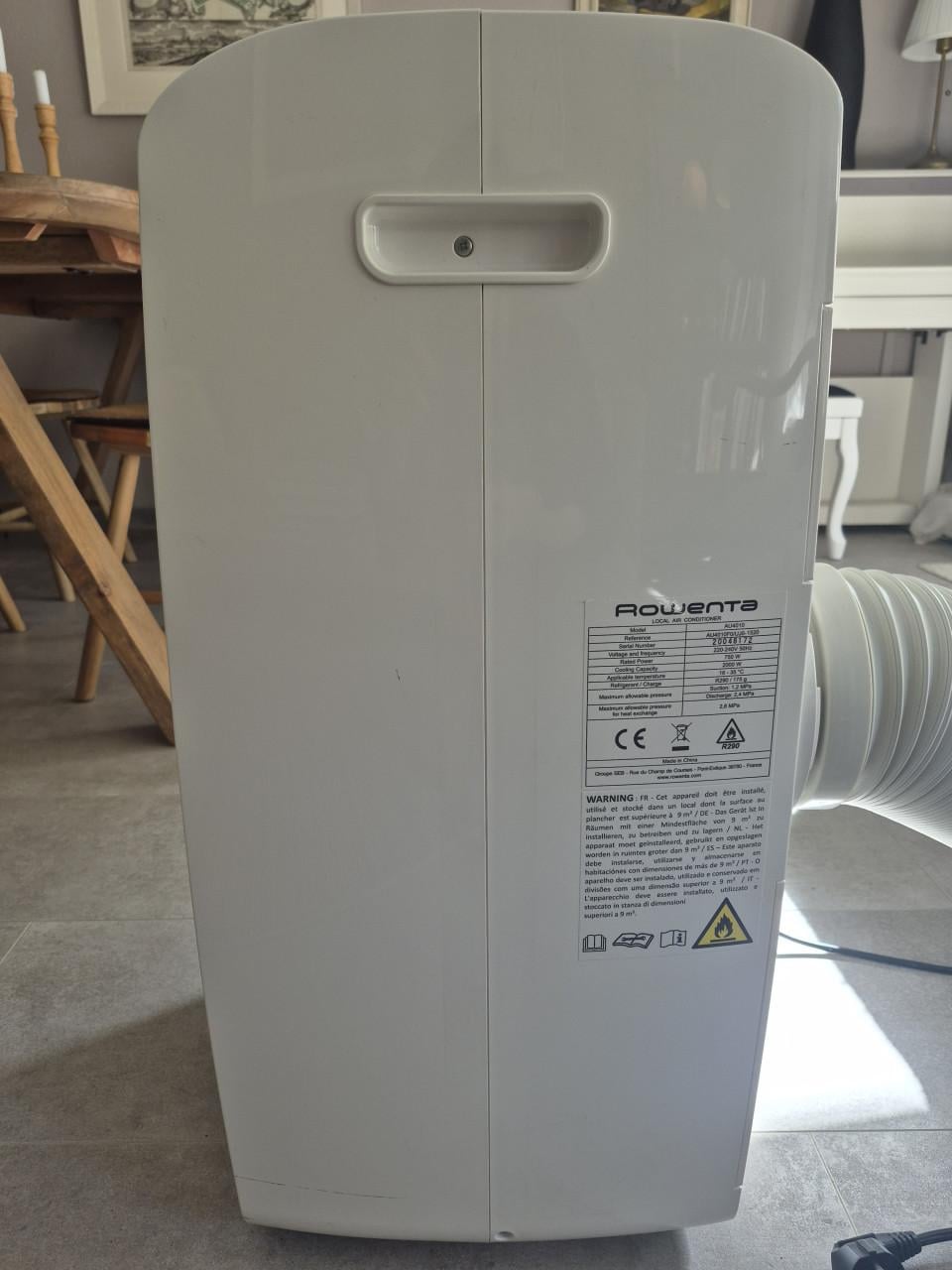 Mobiele airco merk Rowenta - intens cool