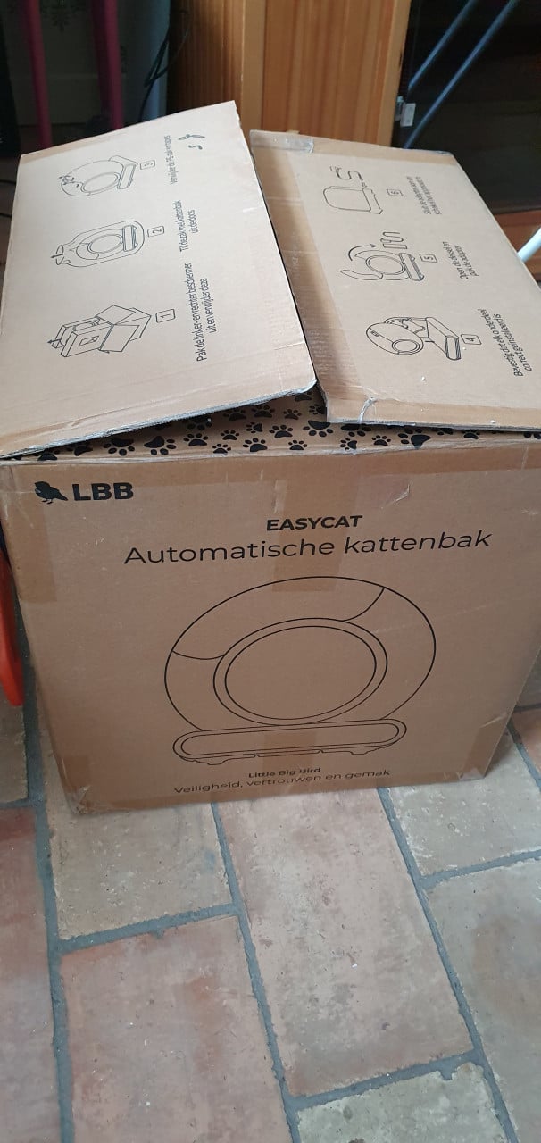 Electrische kattenbak zgan