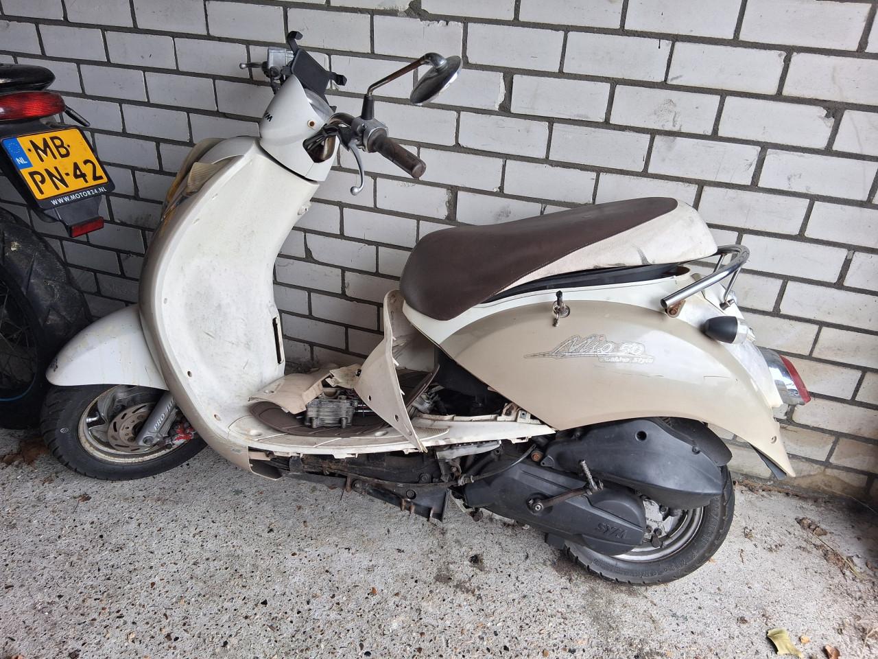 Sym mio project of onderdelen