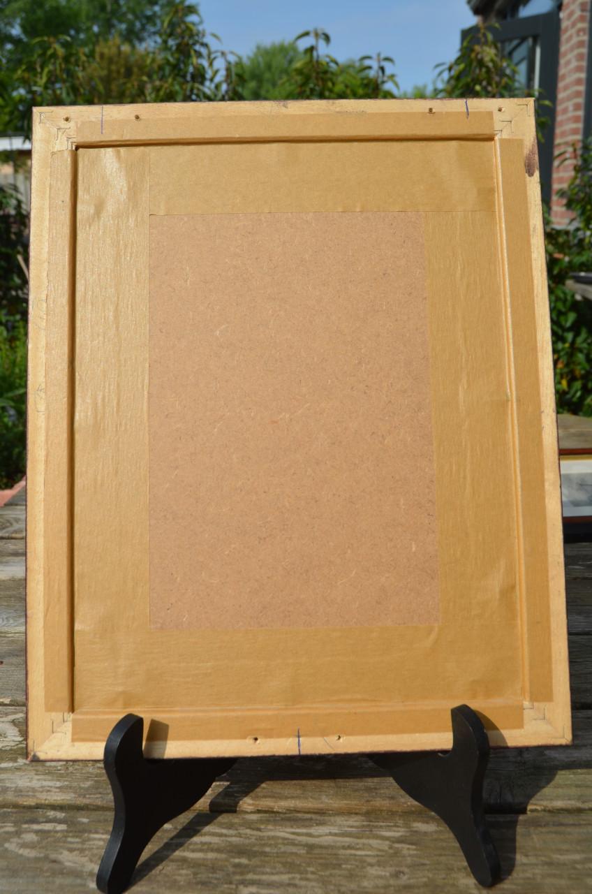 Gekke oude foto van een Voetballer (?)