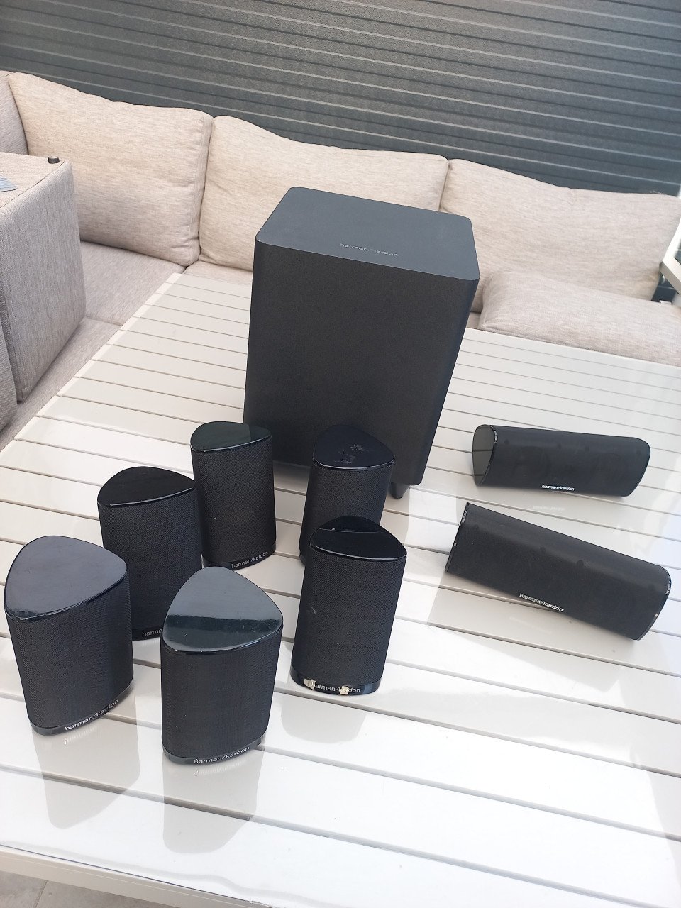 Set van 9x delige Harman Kardon.