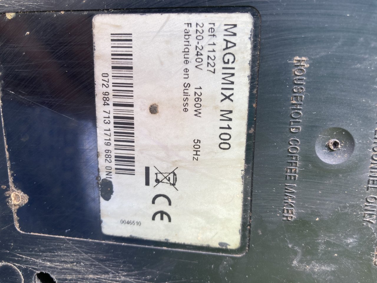 Nespresso magimix 100 koffiezetapparaat
