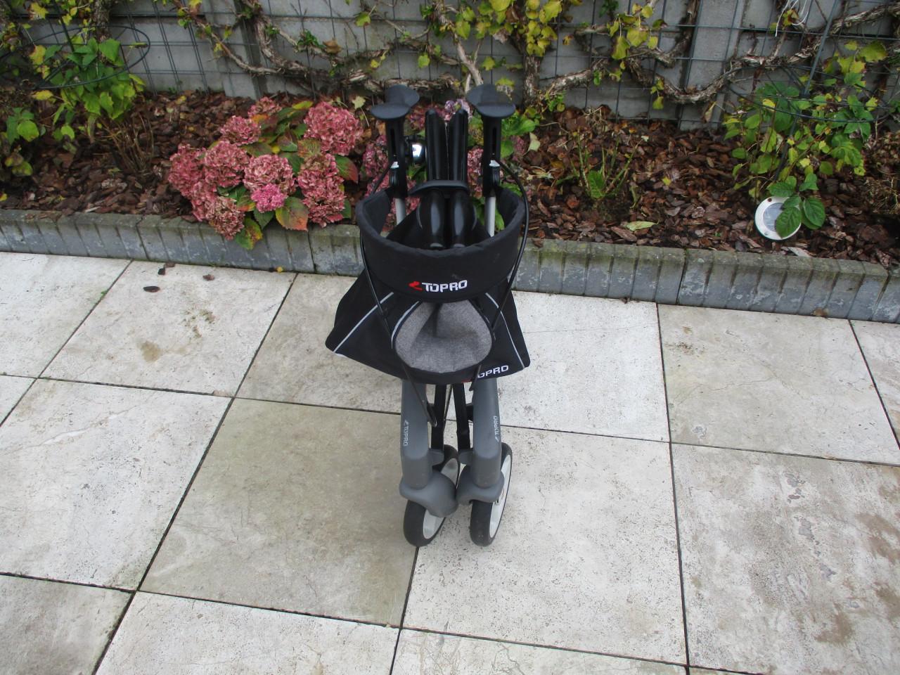 Zgan Topro Troja 5G nieuwste model opvouwbare lichtgewicht rollator