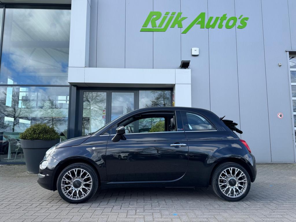 Fiat 500 C 1.2 star * leer * cruise control * clima * pdc