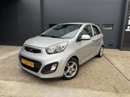 Kia Picanto 1.0 CVVT 5Drs 2015 51KW Grijs Airco Apk Nap
