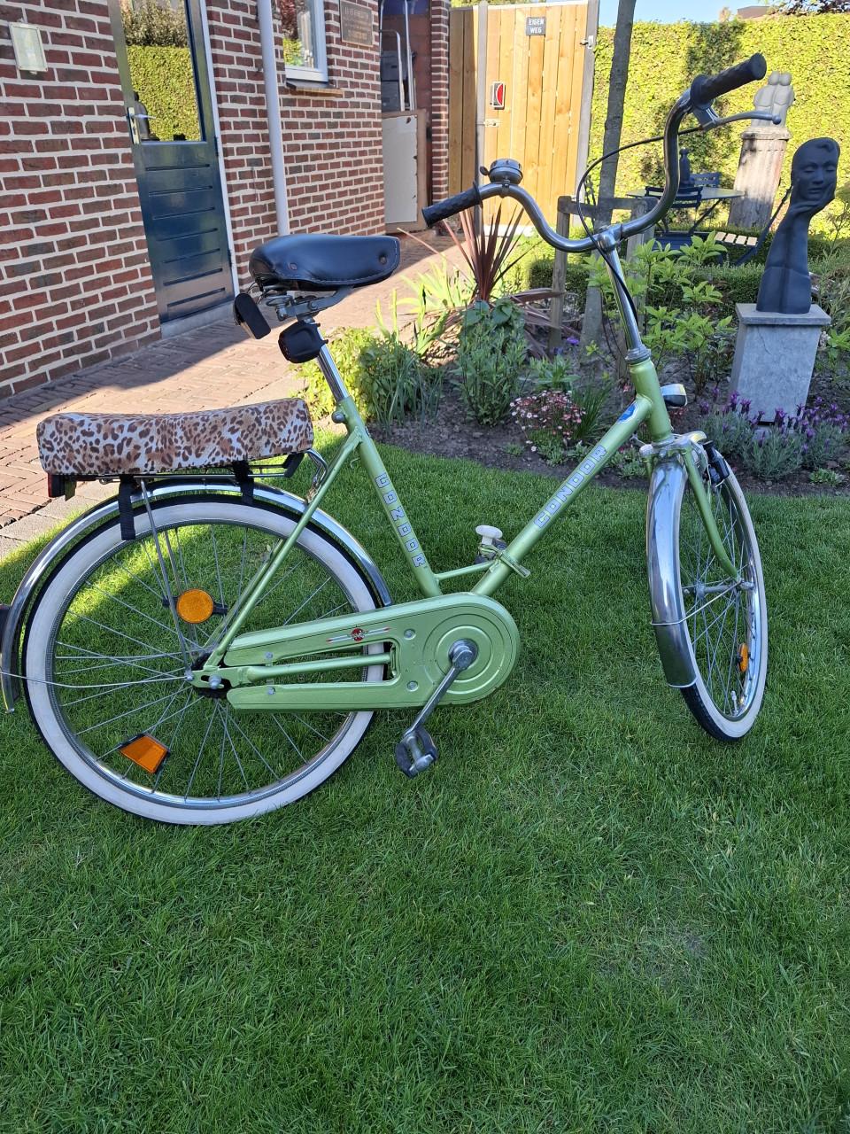 Retro vouwfiets