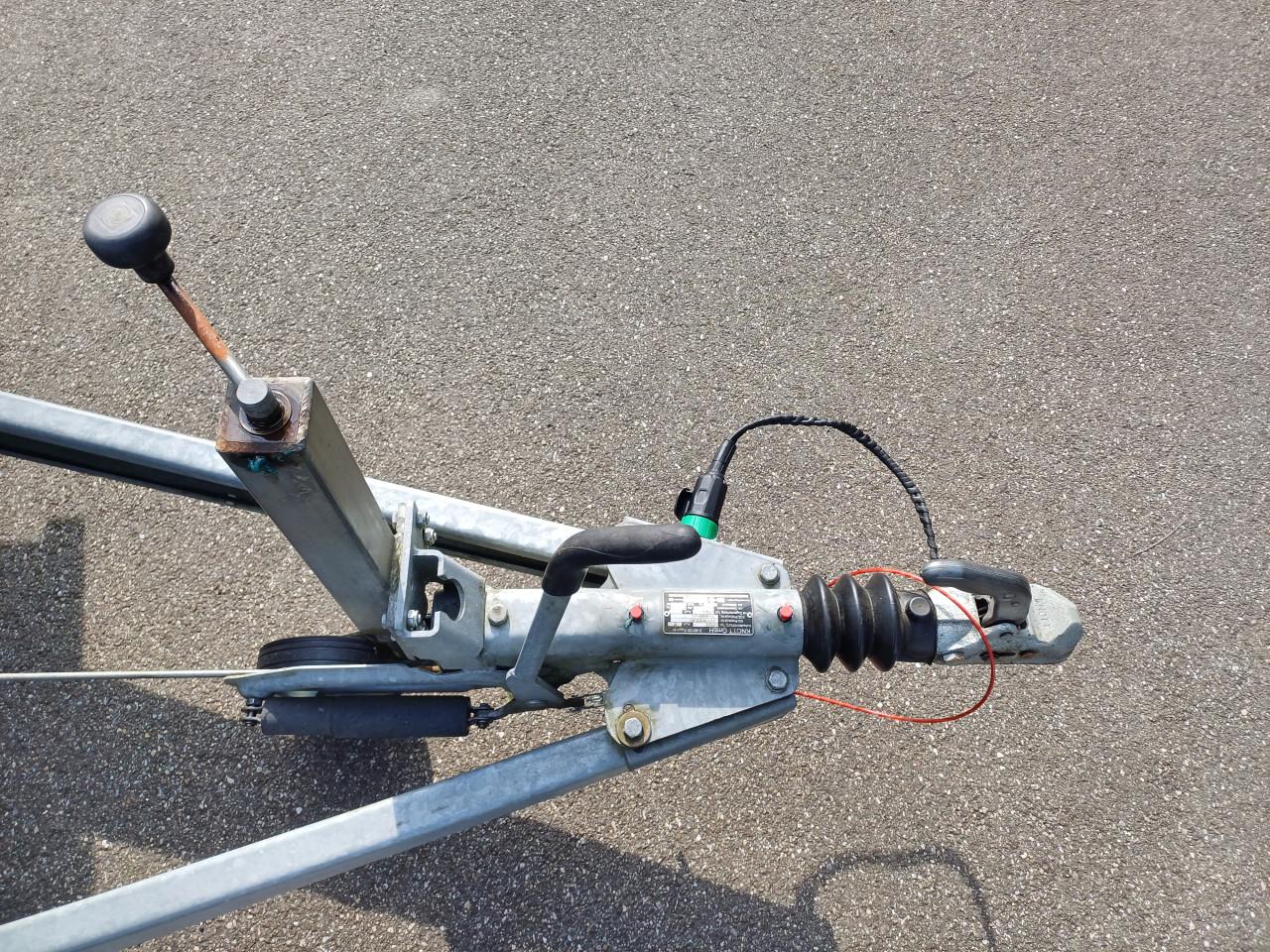 Saris plateauwagen/transporter met rijplaten 3000kg 406x210cm