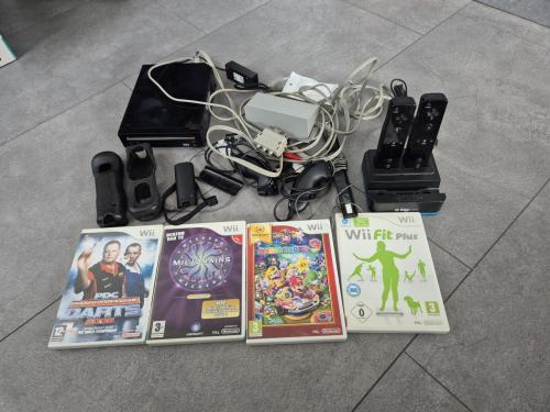 Nintendo wii plus 4 games en balance board