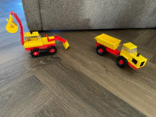 Lego Legoland: Graafmachine en dumper 387