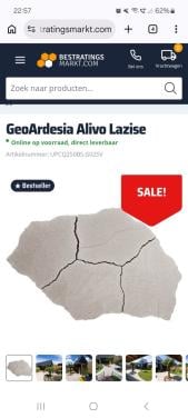GEZOCHT! tuintegel geoardesia alivo