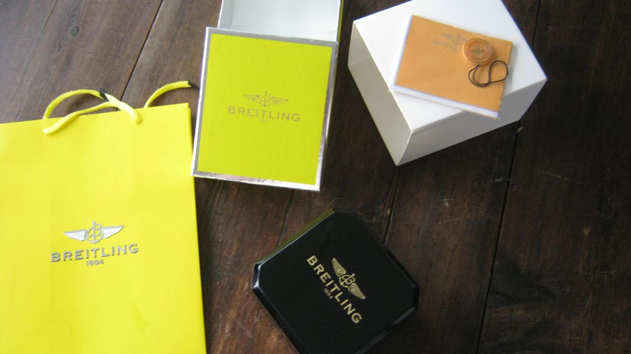 NIEUW BREITLING 1-1 COMPLEET MET DE DOOS  130 EURO