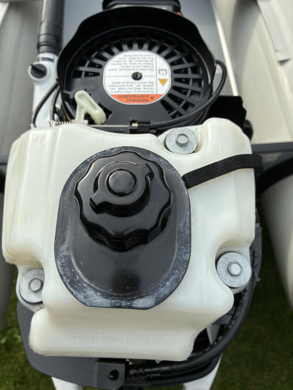 Beekman rubberen boot 3.20 incl Suzuki 6pk