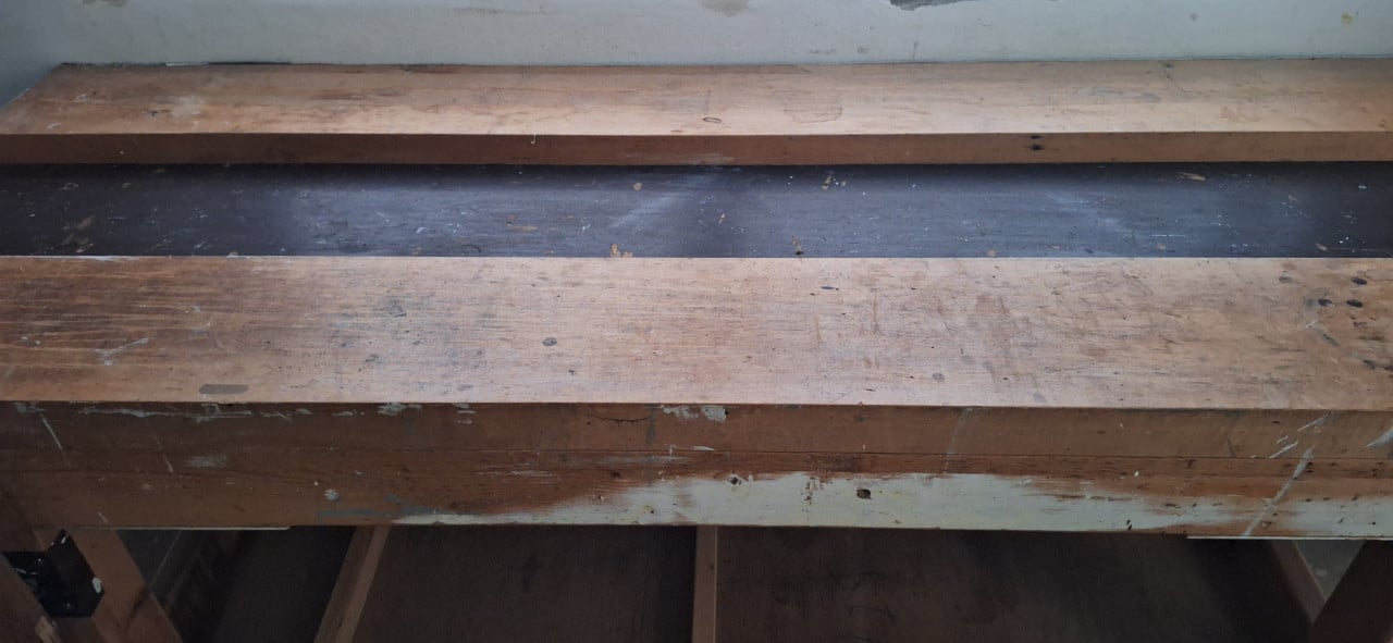 Houten werkbank