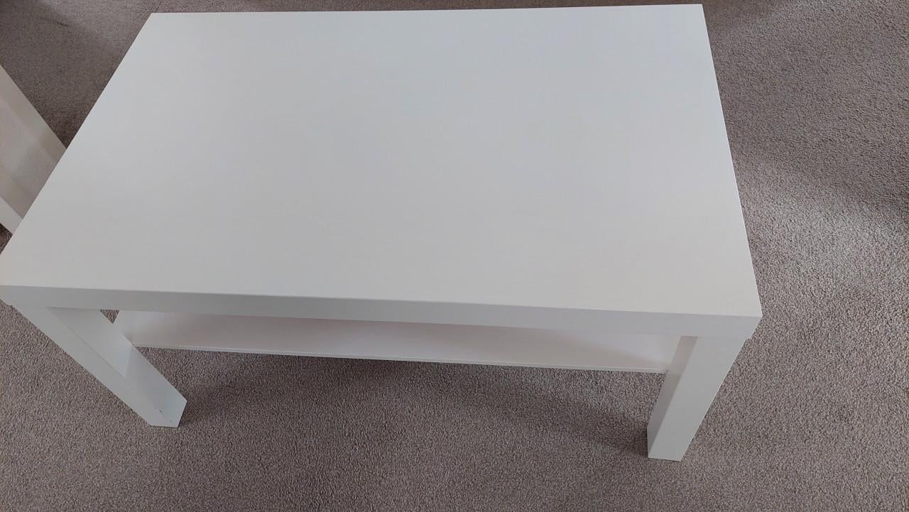 Witte salontafel Lack