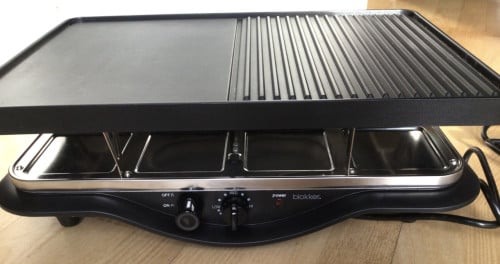 Blokker gourmet/raclette stel