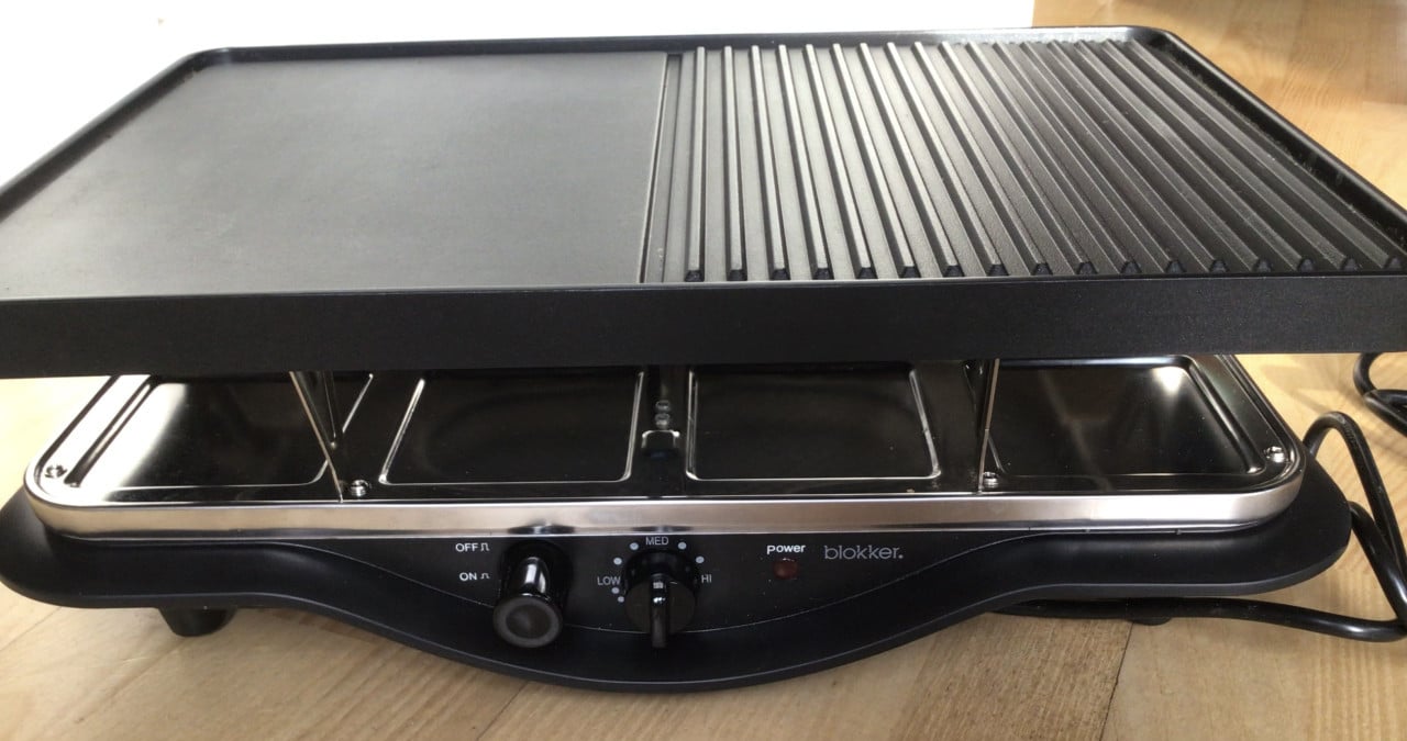 Blokker gourmet/raclette stel