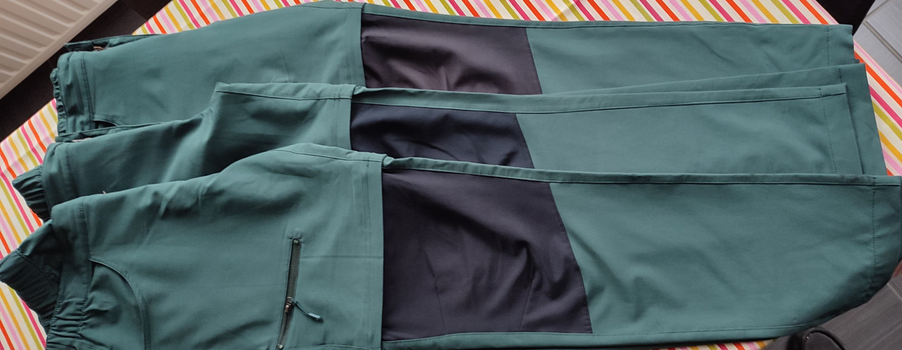 3=€5 - Wandelbroek afritsbaar / Zip-Off Heren - Mountain Peak - Maat M
