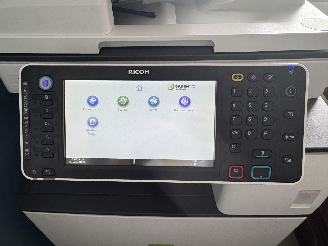 Kopieerapparaat Ricoh copier
