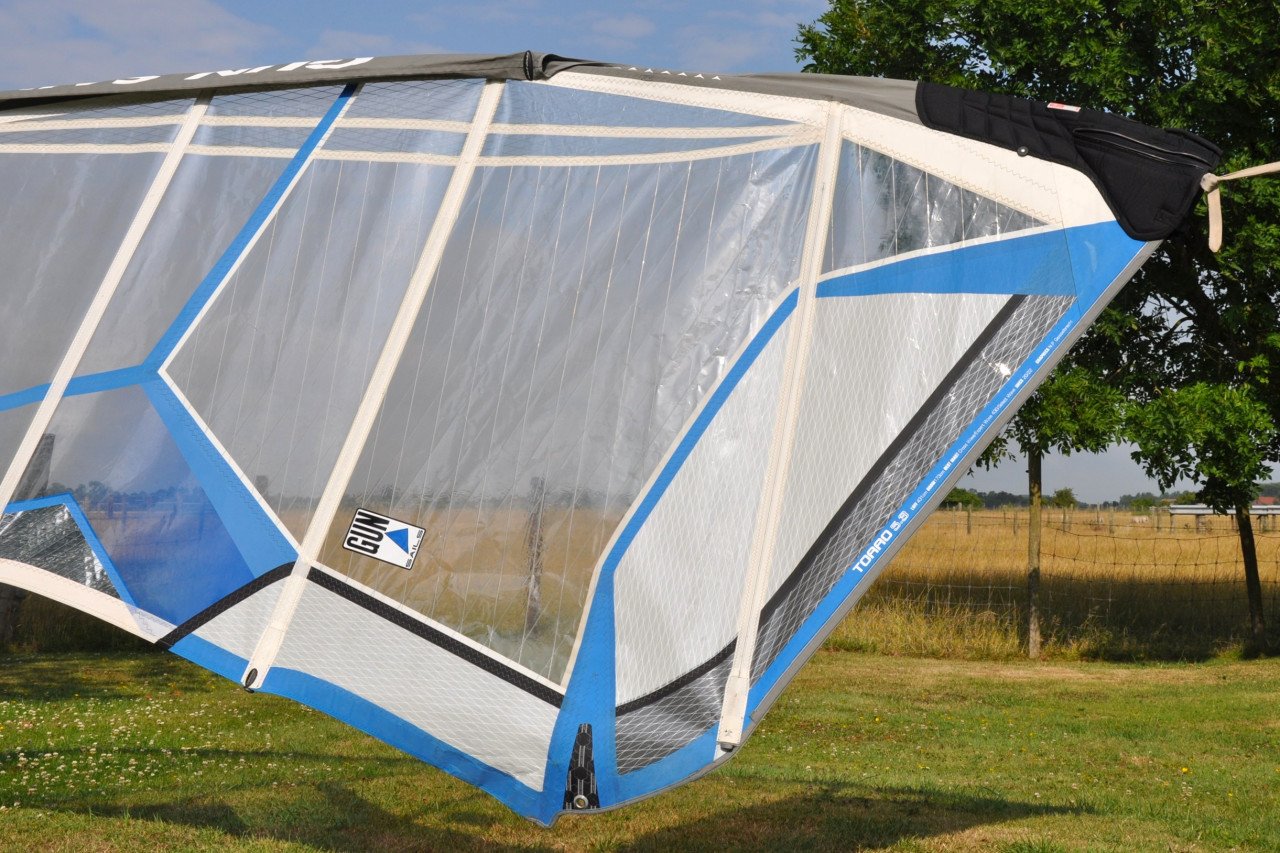5.3 m2 Gun Sails Torro FSW zeil