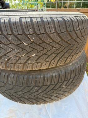 2x continental 195/65/r15 + 4x Bridgestone blizzard 215/65/r16 winter