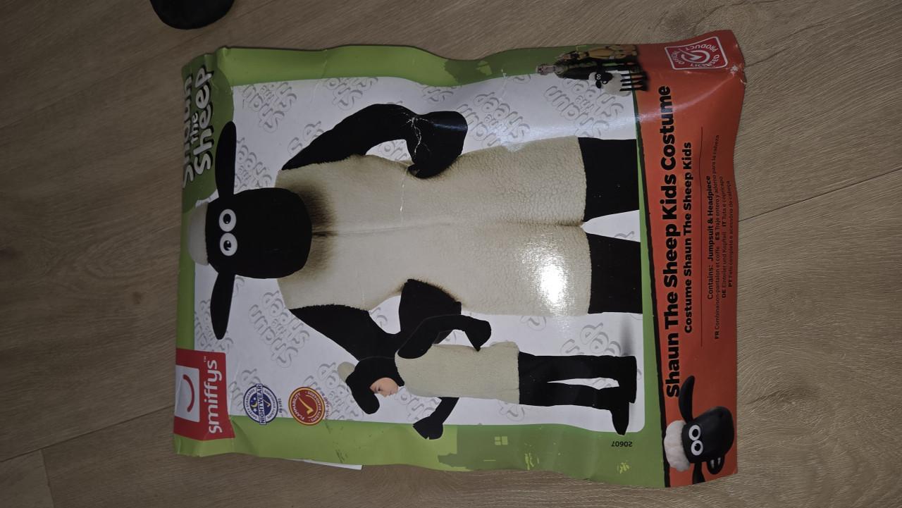 Shaun the Sheep verkleedpak carnavalskleding