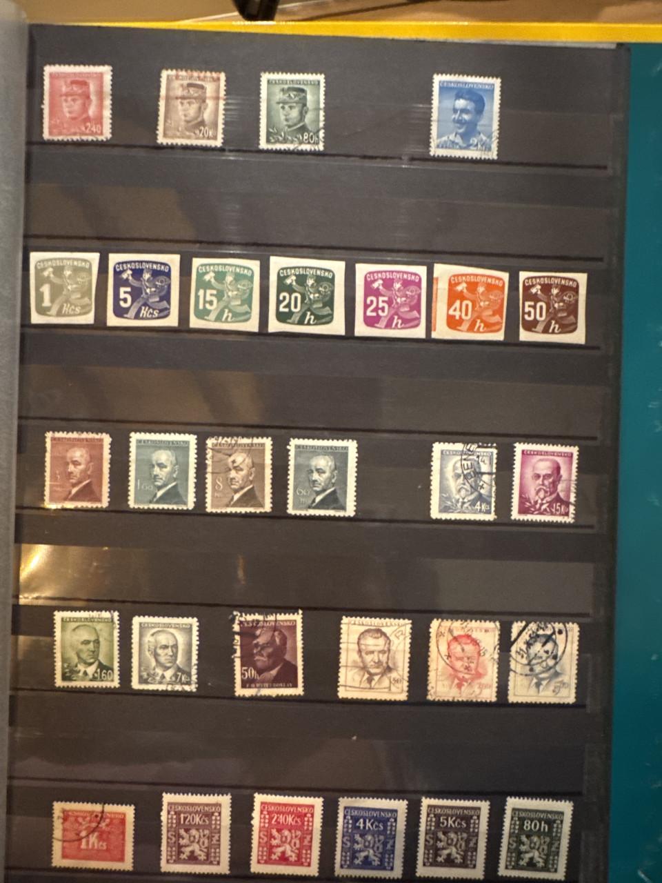 Complete postzegelverzameling – 4 albums