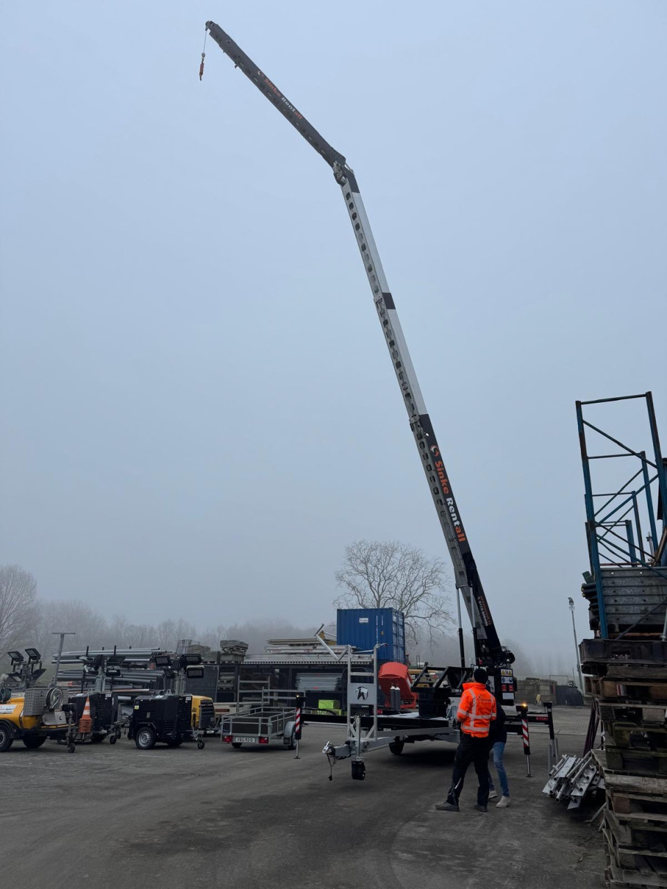 Te huur: Telescoop hoogwerker Klaas K21-30RS, hoogte 30m, reikweidte 17.5m
