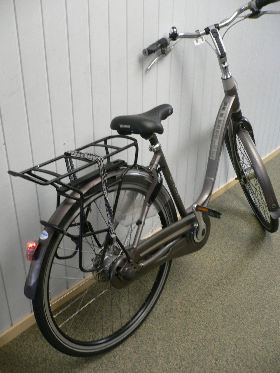 Gebruikte Sparta damesfiets 48cm met verende zadelpen  8 versnellingen
