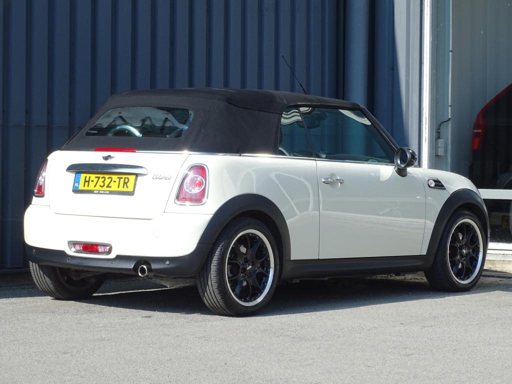 Mini Cooper Cabrio mini 1.6 chili | leder | stoelverwarming